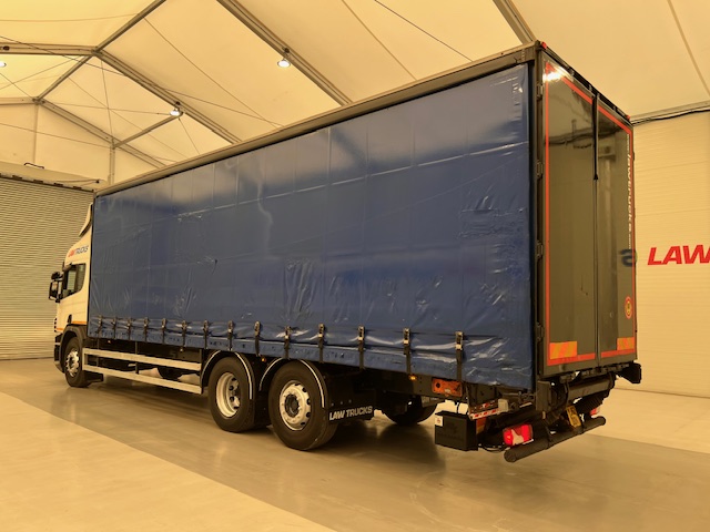 Scania P280 6×2 Highline Rear Lift Curtainsider