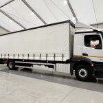 Mercedes Actros 1824 Day Cab Curtainsider - thumbnail