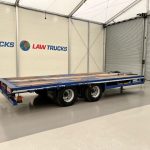 Adwell Tandem Axle Flatbed Drawbar Trailer - thumbnail