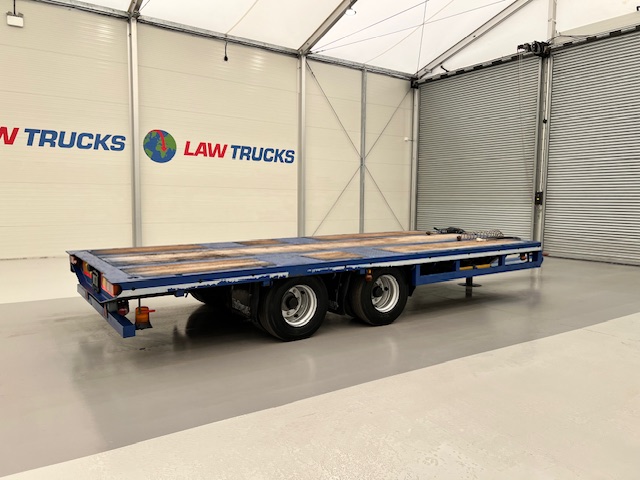 Adwell Tandem Axle Flatbed Drawbar Trailer