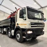 DAF CF85 410 8×4 Day Cab Steel Tipper Grab - thumbnail