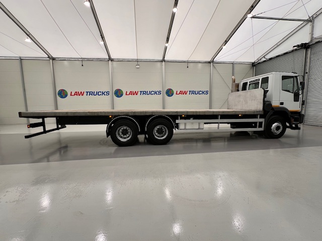 Seddon Atkinson Strato 385 6×4 Double Drive Flatbed