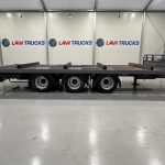 SDC Tri Axle Flatbed Drawbar Trailer - thumbnail