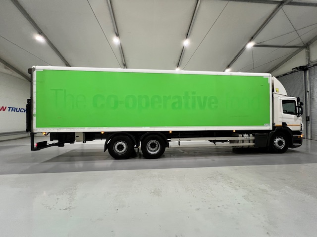 Scania P280 6×2 Rear Lift Day Cab Fridge Box Manual