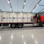 Scania P280 6×2 Rear Lift Flatbed with Crane - thumbnail