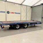 Adwell Tandem Axle Flatbed Drawbar Trailer - thumbnail