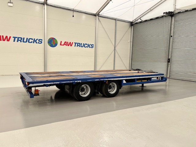Adwell Tandem Axle Flatbed Drawbar Trailer