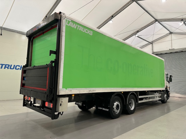 Scania P280 6×2 Rear Lift Day Cab Fridge Box