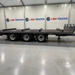 SDC Tri Axle Flatbed Drawbar Trailer - thumbnail