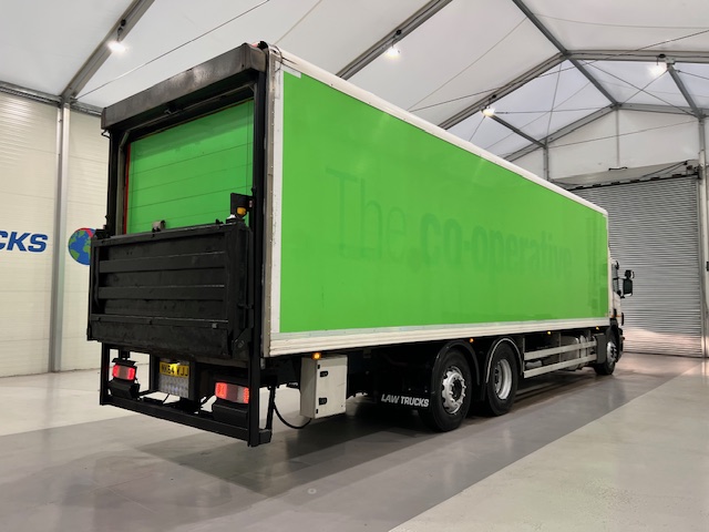 Scania P280 6×2 Rear Lift Day Cab Fridge Box