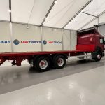 Scania P380 6×2 10 Tyre Rear Lift Sleeper Cab Flatbed - thumbnail