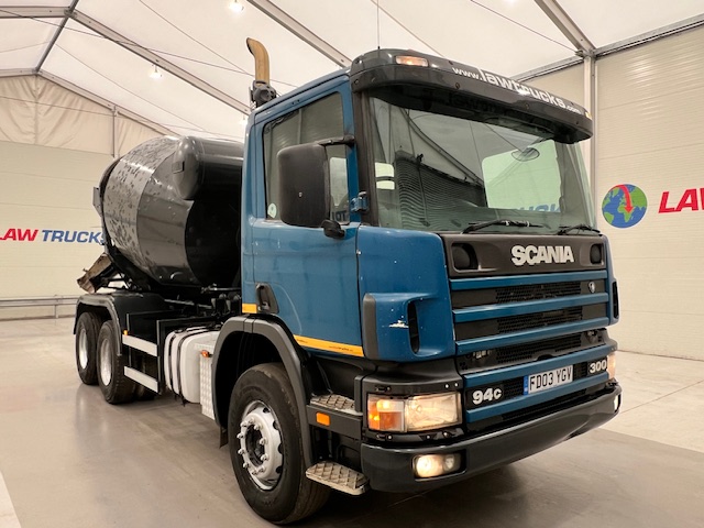 Scania P94 300 6×4 Day Cab Cement Mixer