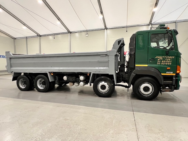 Hino 3241 700 8×4 Sleeper Cab Steel Tipper