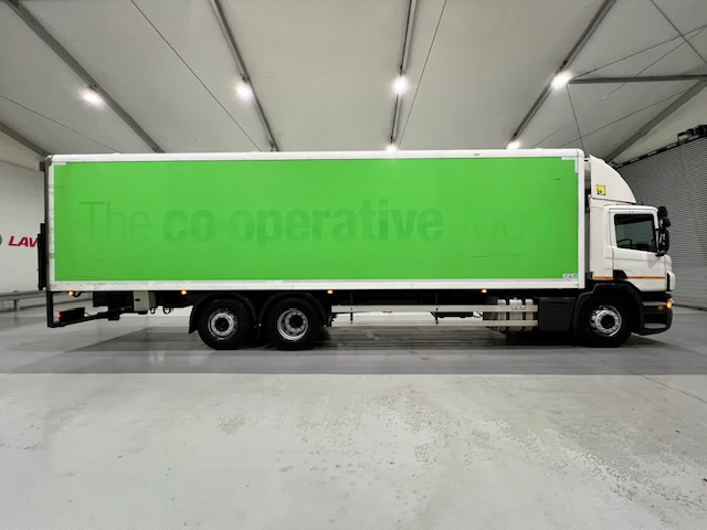 Scania P280 6×2 Rear Lift Day Cab Fridge Box Manual