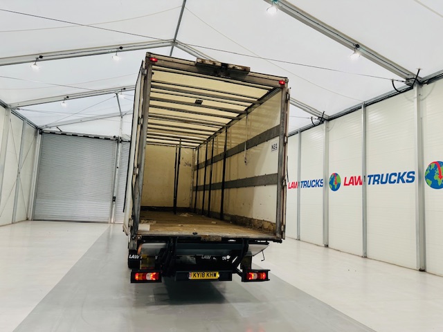 Mercedes Actros 1830 Sleeper Curtainsider Box Van