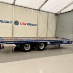Adwell Tandem Axle Flatbed Drawbar Trailer - thumbnail