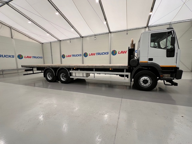 Seddon Atkinson Strato 385 6×4 Double Drive Flatbed