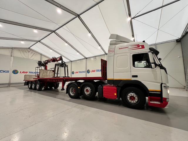 Volvo FM 450 Tractor Unit with Corus Brick Grab Trailer