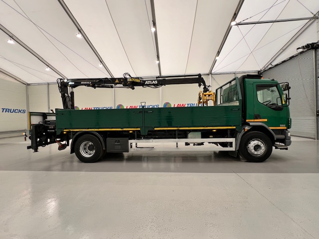 Daf LF55 220 Day Cab Dropside Crane