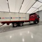 Scania P380 6×2 10 Tyre Rear Lift Sleeper Cab Flatbed - thumbnail