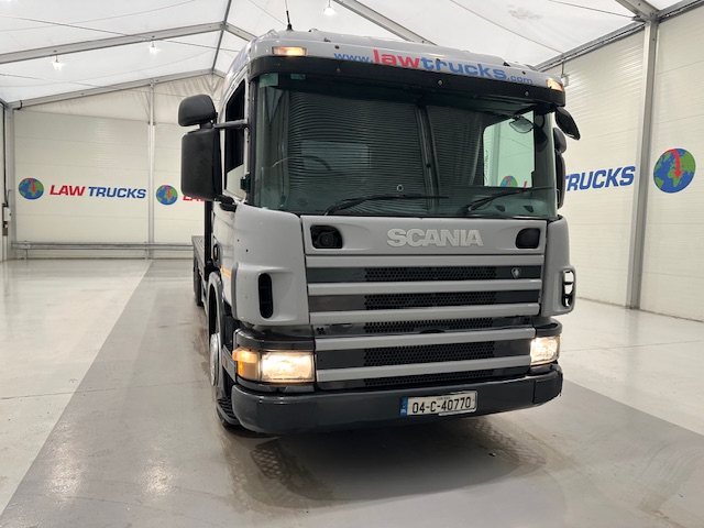 Scania P94 260 10 Tyre Sleeper Cab Flatbed