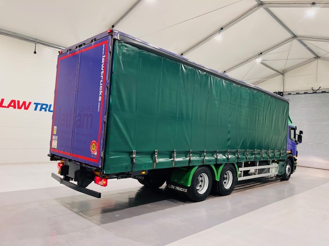 Scania P280 10 Tyre Rear Lift Curtainsider