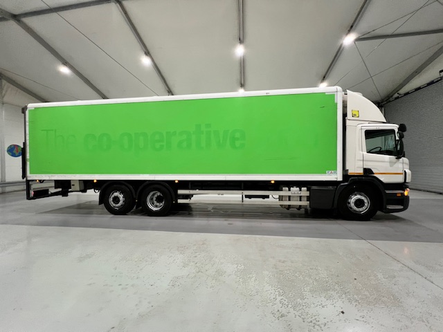 Scania P280 6×2 Rear Lift Day Cab Fridge Box Manual