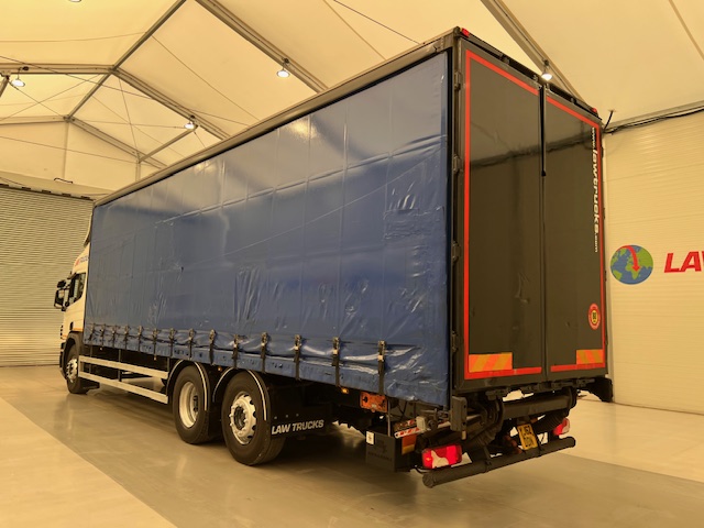 Scania P280 6×2 Highline Rear Lift Curtainsider