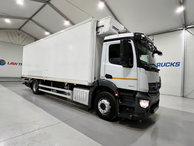 Mercedes Antos 1827 Day Cab Fridge Box