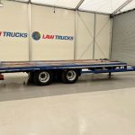 Adwell Tandem Axle Flatbed Drawbar Trailer - thumbnail