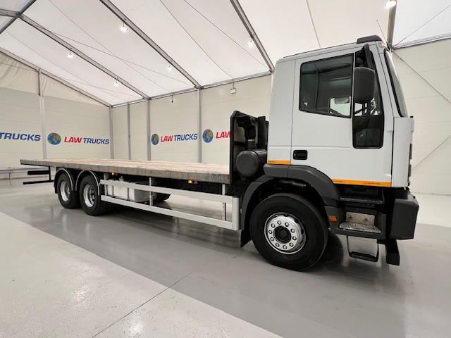 Seddon Atkinson Strato 385 6×4 Double Drive Flatbed