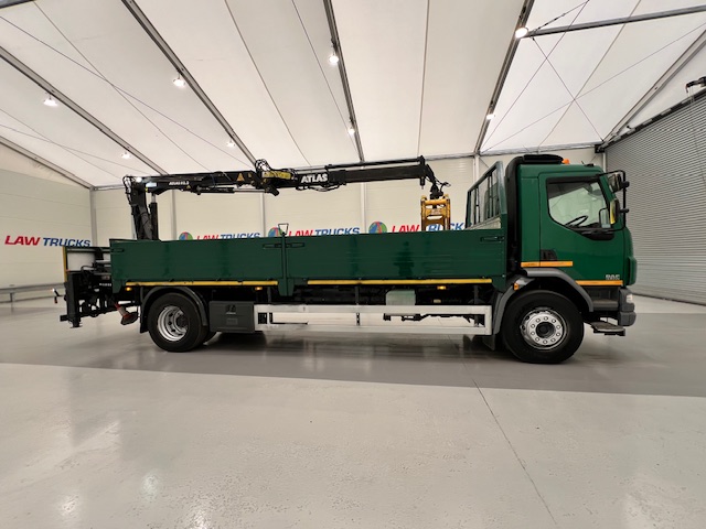 Daf LF55 220 Day Cab Dropside Crane