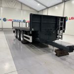Montracon Tri Axle Flatbed Drawbar Trailer - thumbnail