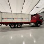 Scania P380 6×2 10 Tyre Rear Lift Sleeper Cab Flatbed - thumbnail