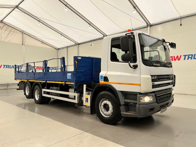 DAF  CF75 310 6×2 Day Cab Dropside Flatbed