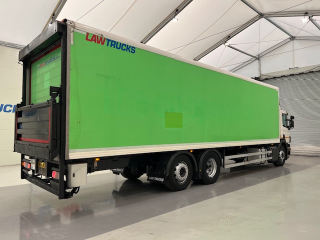 Scania P280 6×2 Rear Lift Day Cab Fridge Box