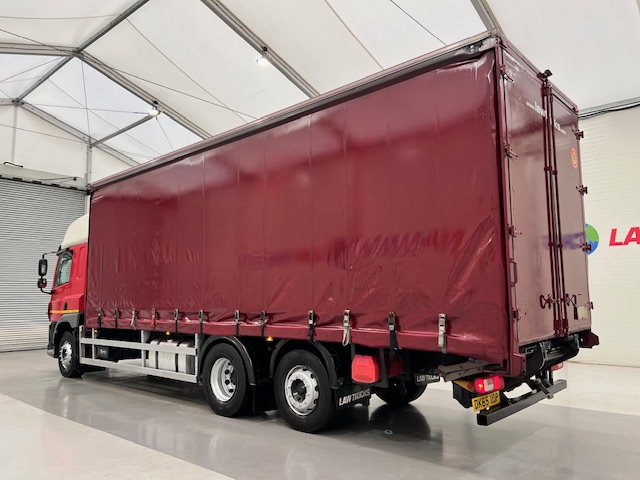 DAF CF 290 6×2 Rear Lift Sleeper Cab Curtainsider