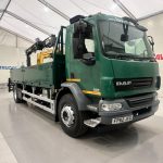 DAF LF55 220 Day Cab Dropside Crane - thumbnail