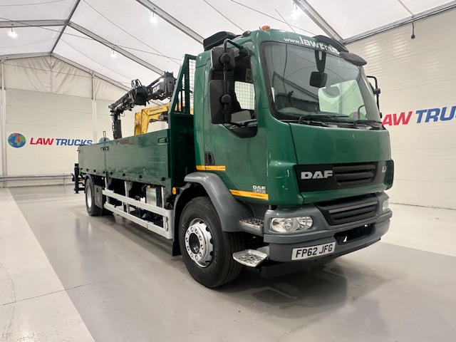 DAF LF55 220 Day Cab Dropside Crane