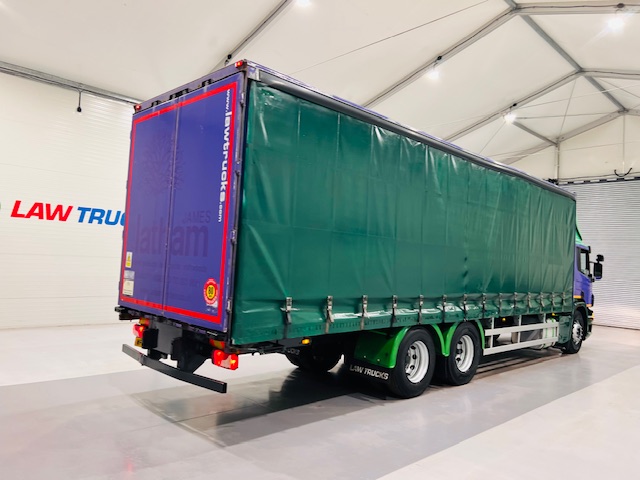 Scania P280 10 Tyre Rear Lift Curtainsider
