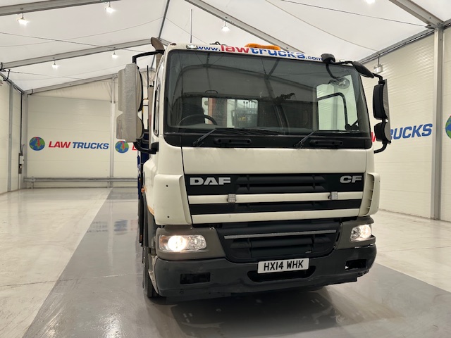 DAF CF75 310 6×4 Steel Tipper Grab Manual