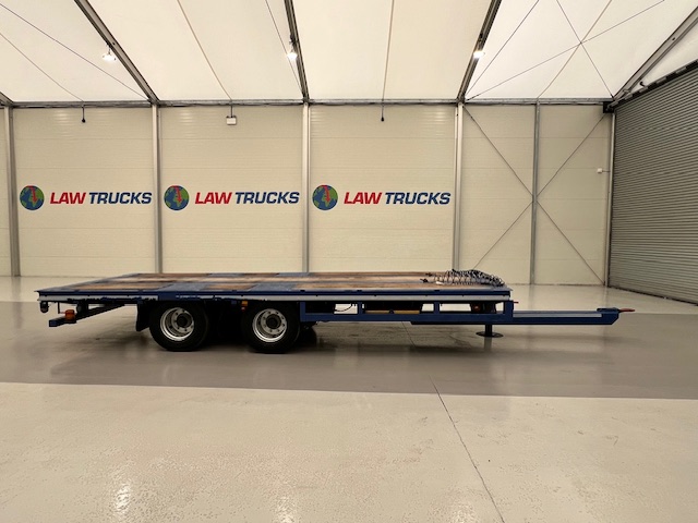 Adwell Tandem Axle Flatbed Drawbar Trailer