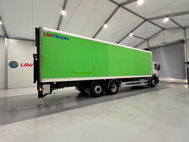 Scania P280 6×2 Rear Lift Day Cab Fridge Box