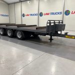 SDC Tri Axle Flatbed Drawbar Trailer - thumbnail