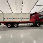Scania P380 6×2 10 Tyre Rear Lift Sleeper Cab Flatbed - thumbnail