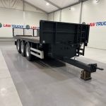 Montracon Tri Axle Flatbed Drawbar Trailer - thumbnail
