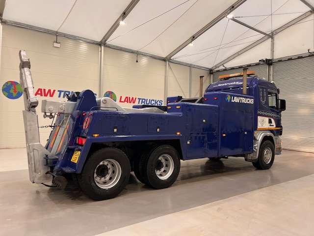Scania 144 460 6×4 80 Ton Recovery Truck Wrecker