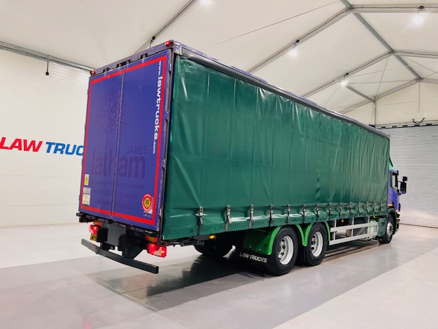 Scania P280 10 Tyre Rear Lift Curtainsider