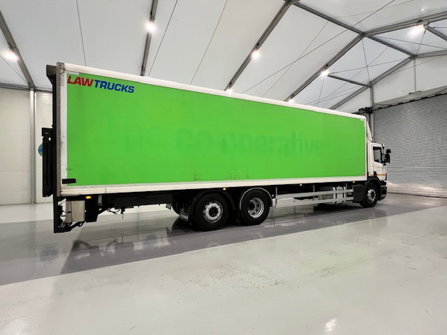 Scania P280 6×2 Rear Lift Day Cab Fridge