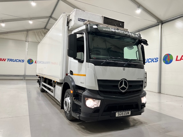 Mercedes Antos 1827 Day Cab Fridge Box